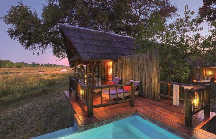 Khwai River Lodge – Luxury Tent with private plunge pool